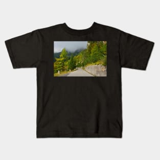 Autumn on the Slopes of Mangrt Kids T-Shirt